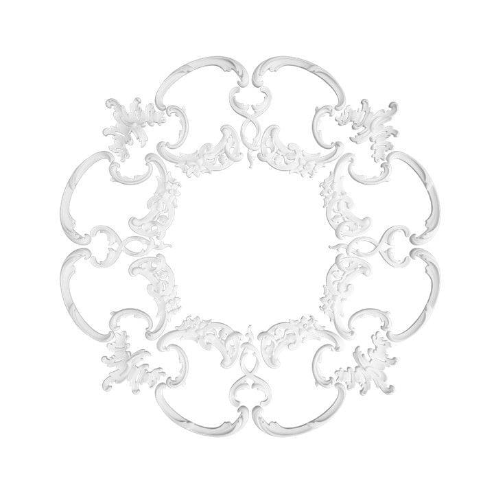 Rodecor Царскосельский Рококо Розетка 87010RC 60x60x0 см поверхность 