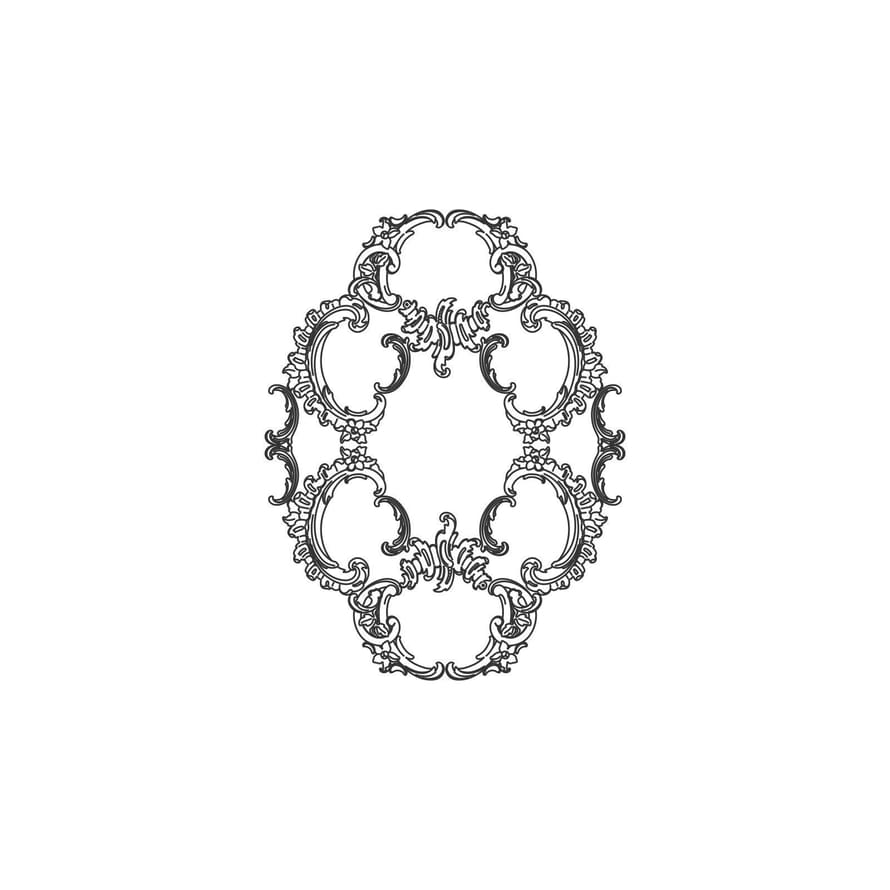 Rodecor Царскосельский Рококо Розетка 87021RC 53x40x0 см поверхность 