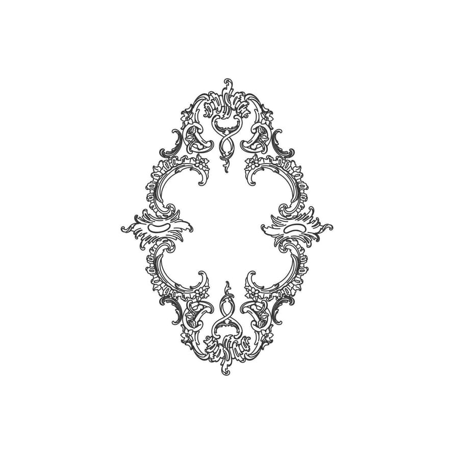 Rodecor Царскосельский Рококо Розетка 87022RC 65.5x47x0 см поверхность 