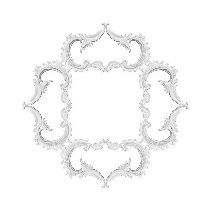 Rodecor Царскосельский Рококо Розетка 87032RC 67.4x67.4x0 см поверхность 