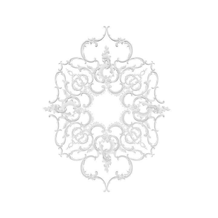 Rodecor Царскосельский Рококо Розетка 87048RC 141.7x109x0 см поверхность 
