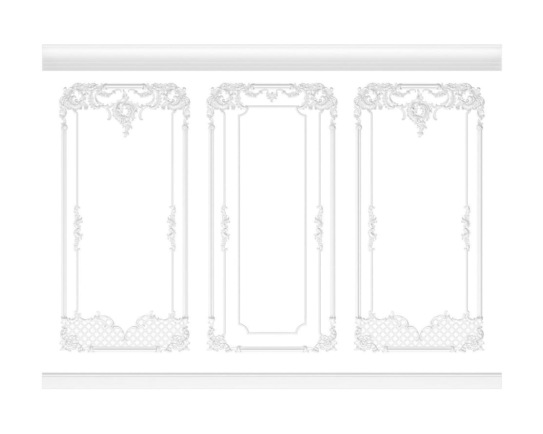 Rodecor Царскосельский Рококо Стена Вильчковский Ф3 77203RC 300x500x0 см поверхность