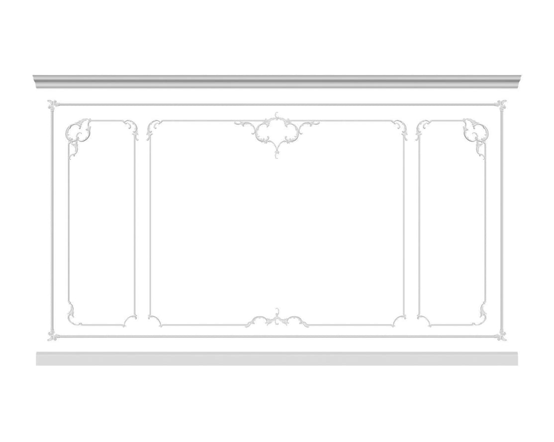 Rodecor Царскосельский Рококо Стена Растрелли Ф1 77401RC 300x500x0 см поверхность 