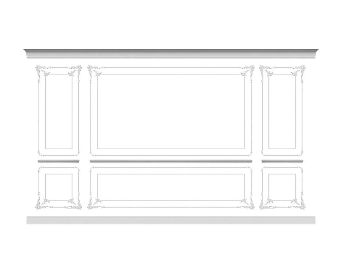 Rodecor Царскосельский Рококо Стена Растрелли Ф1 77402RC 300x500x0 см поверхность 