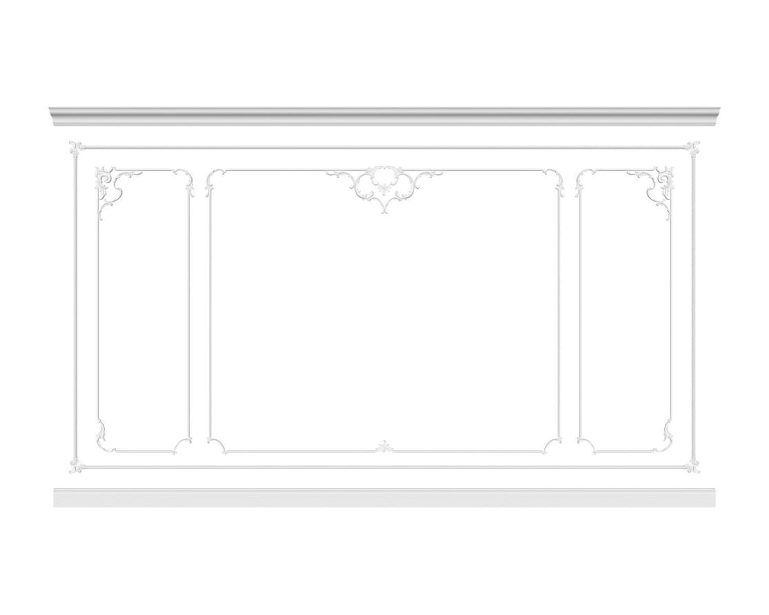 Rodecor Царскосельский Рококо Стена Фомичева Ф1 77501RC 300x500x0 см поверхность 
