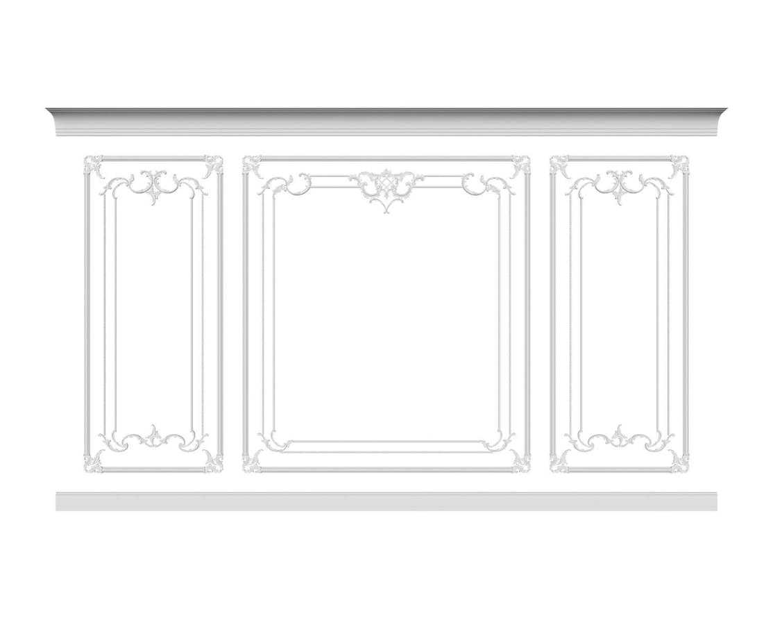 Rodecor Царскосельский Рококо Стена Фомичева Ф3 77503RC 300x500x0 см поверхность 