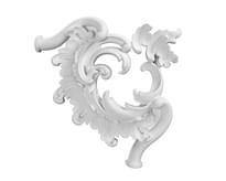 Rodecor Царскосельский Рококо Угловой Элемент 0307Rrc 15x15x1.6 см поверхность 