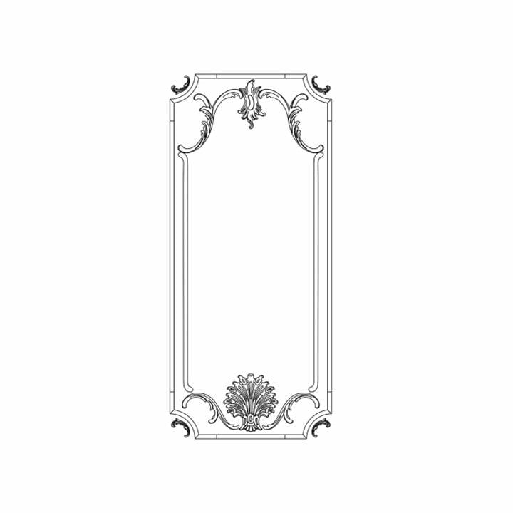 Rodecor Царскосельский Рококо Узел 66036RC 52x117x0 см поверхность 