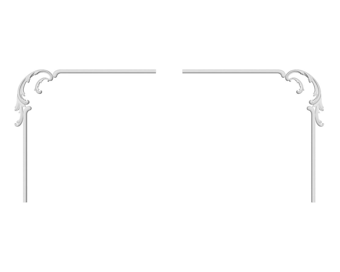 Rodecor Царскосельский Рококо Узел 66046RC 21.5x14.5x0 см поверхность