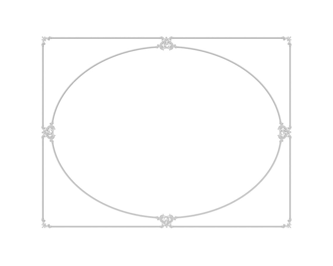 Rodecor Царскосельский Рококо Узел 66063RC 327.4x427.4x0 см поверхность 