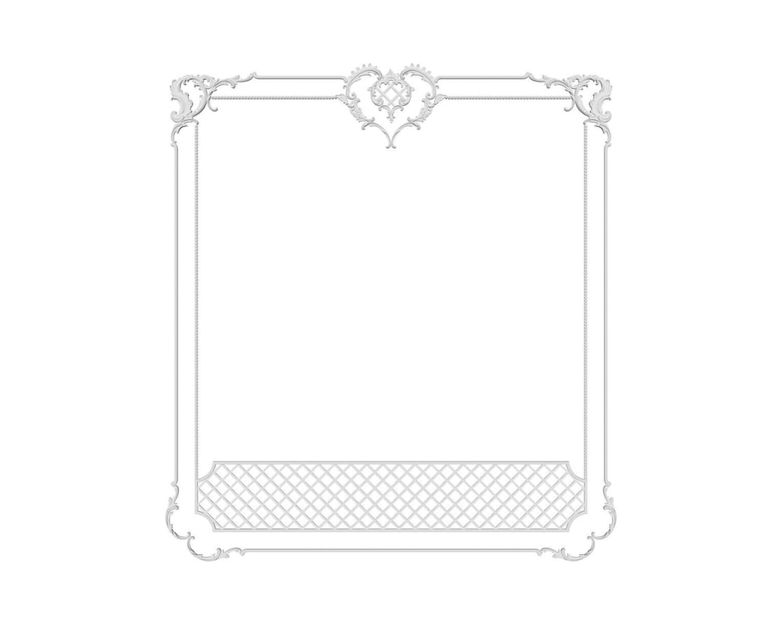 Rodecor Царскосельский Рококо Узел 66078RC 217.5x197.5x0 см поверхность 