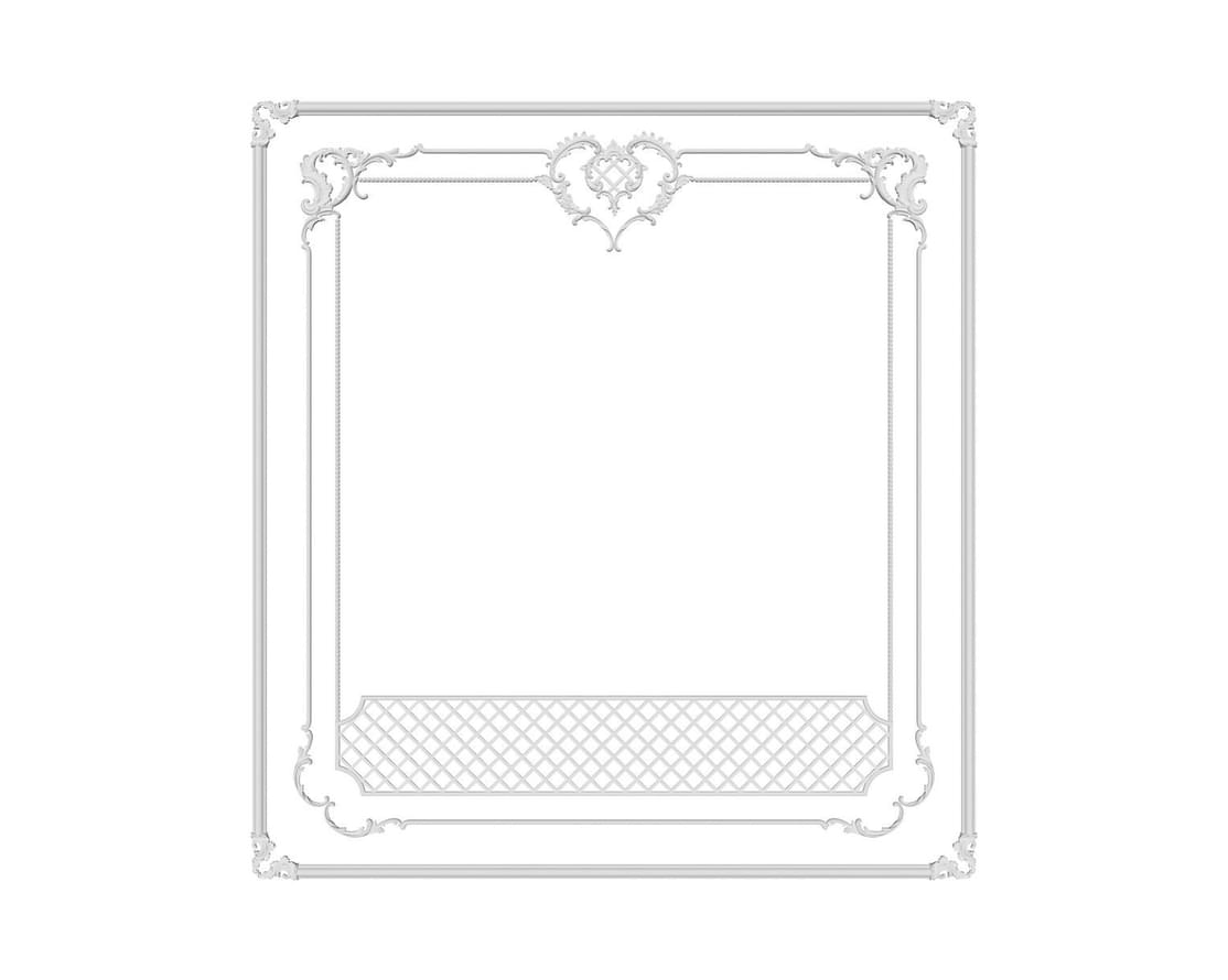 Rodecor Царскосельский Рококо Узел 66080RC 240.7x223x0 см поверхность 