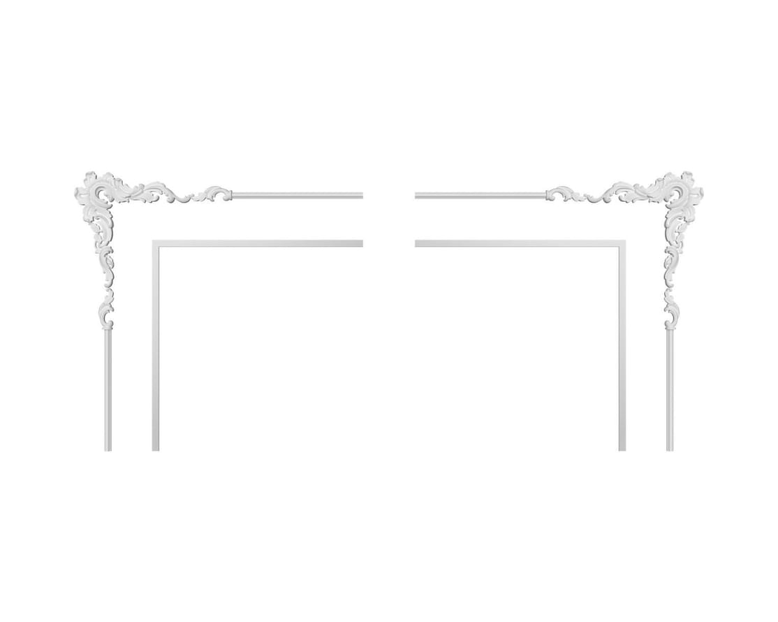 Rodecor Царскосельский Рококо Узел 66093RC 30.5x30x0 см поверхность 