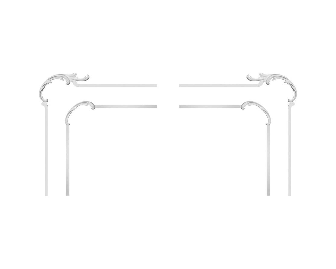 Rodecor Царскосельский Рококо Узел 66095RC 23.5x25x0 см поверхность 