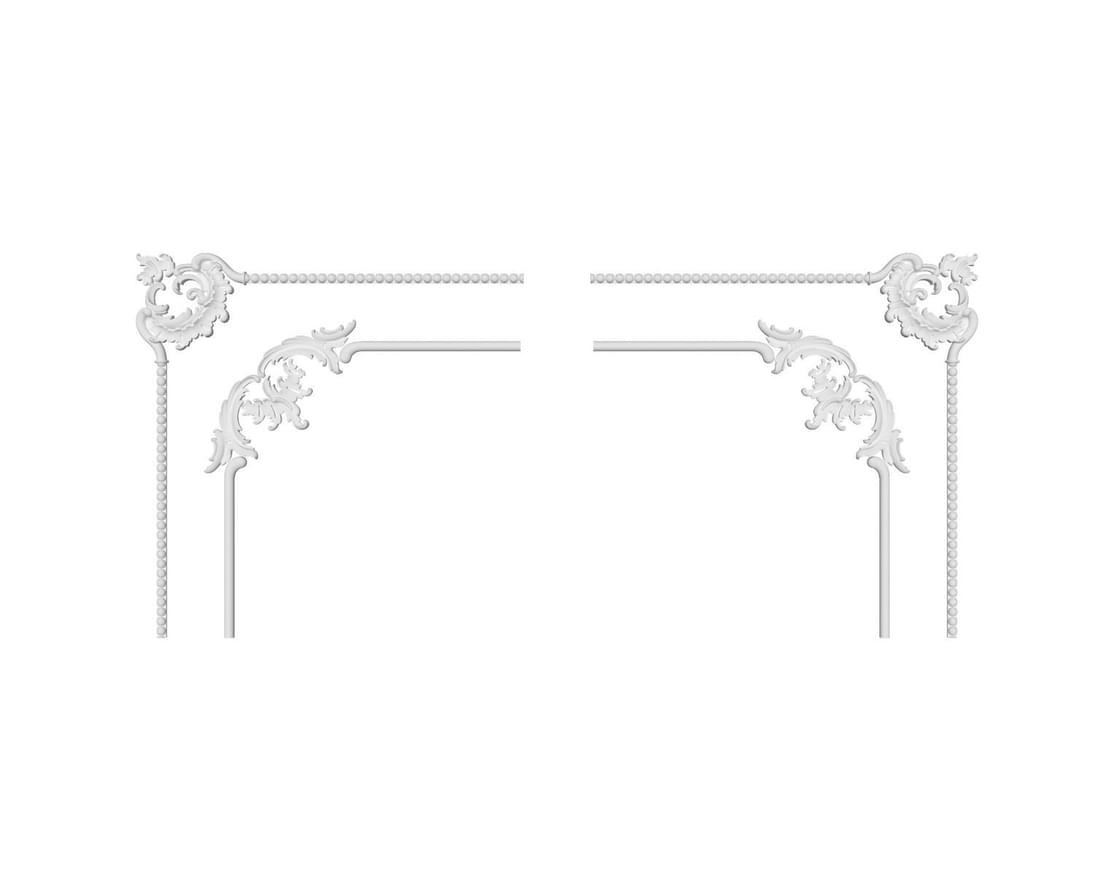 Rodecor Царскосельский Рококо Узел 66098RC 30x30x0 см поверхность 