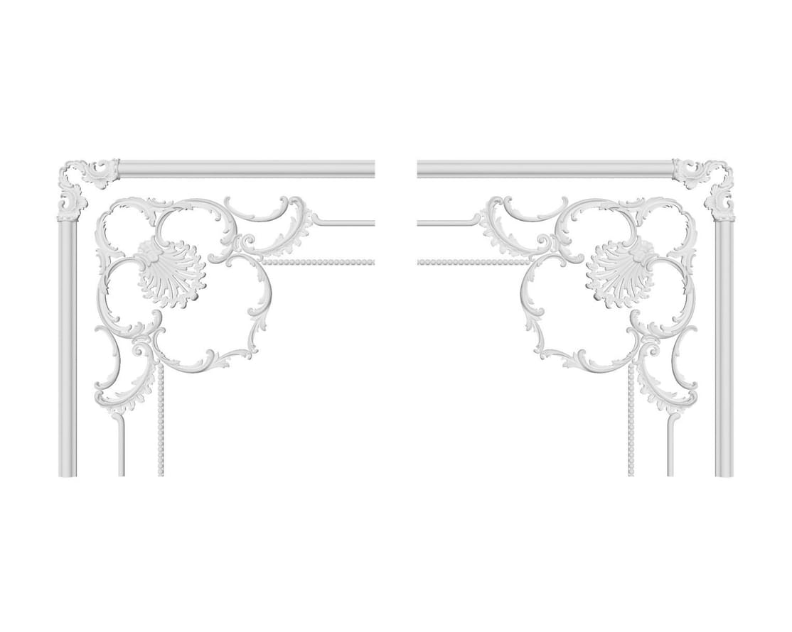 Rodecor Царскосельский Рококо Узел 66108RC 61x61x0 см поверхность 