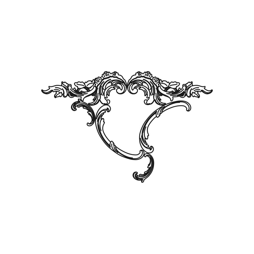 Rodecor Царскосельский Рококо Узел Вильчковский Ф1 66004RC 26.2x40.5x0 см поверхность