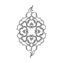 Rodecor Царскосельский Рококо Узел Вильчковский Ф1 87001RC 86x150x0 см поверхность