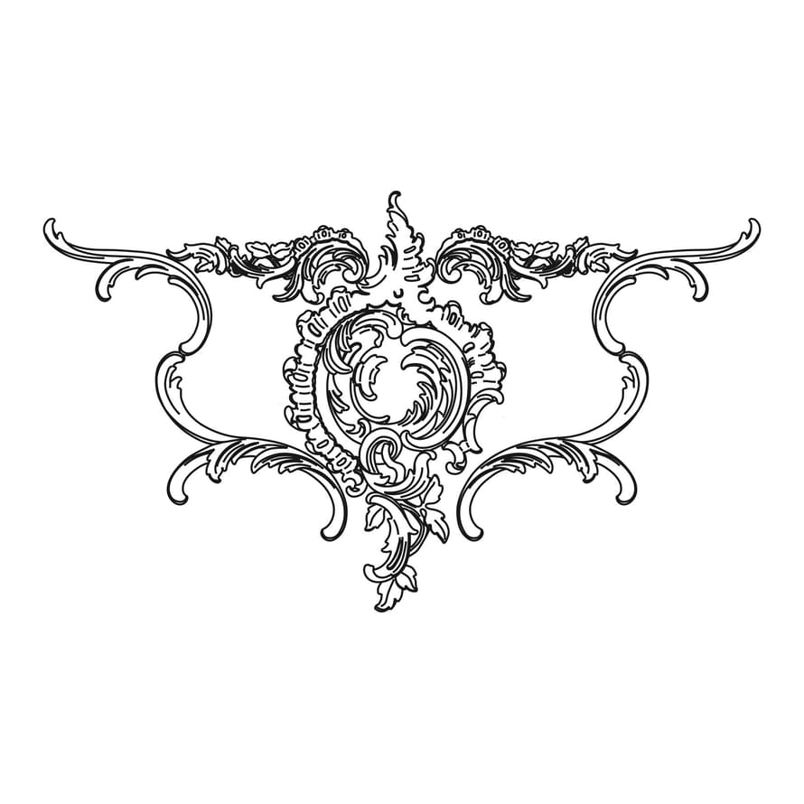 Rodecor Царскосельский Рококо Узел Вильчковский Ф2 66012RC 42x71x0 см поверхность