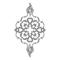 Rodecor Царскосельский Рококо Узел Вильчковский Ф2 87004RC 95.5x164x0 см поверхность