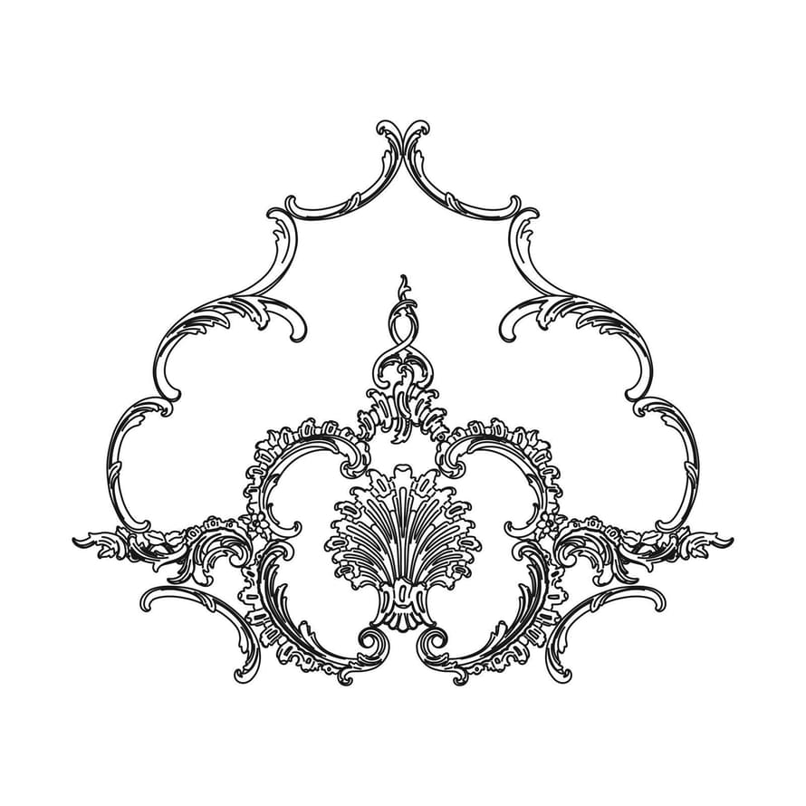 Rodecor Царскосельский Рококо Узел Вильчковский Ф3 66026RC 63x74x0 см поверхность