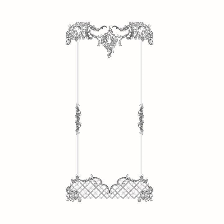 Rodecor Царскосельский Рококо Узел Вильчковский Ф3 66029RC 234.4x113.2x0 см поверхность