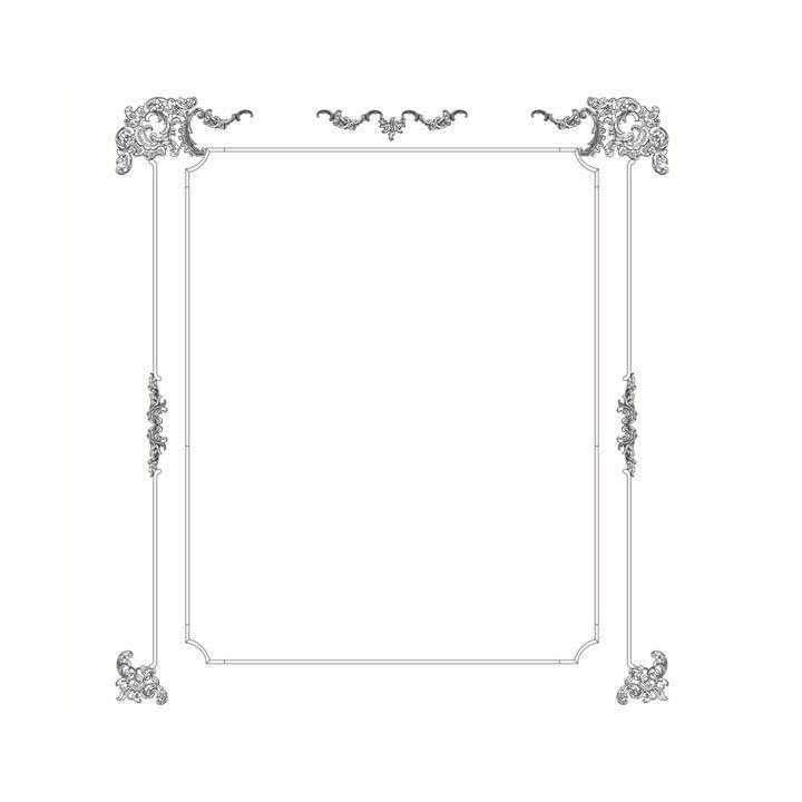 Rodecor Царскосельский Рококо Узел Вильчковский Ф3 66030RC 234.4x113.2x0 см поверхность