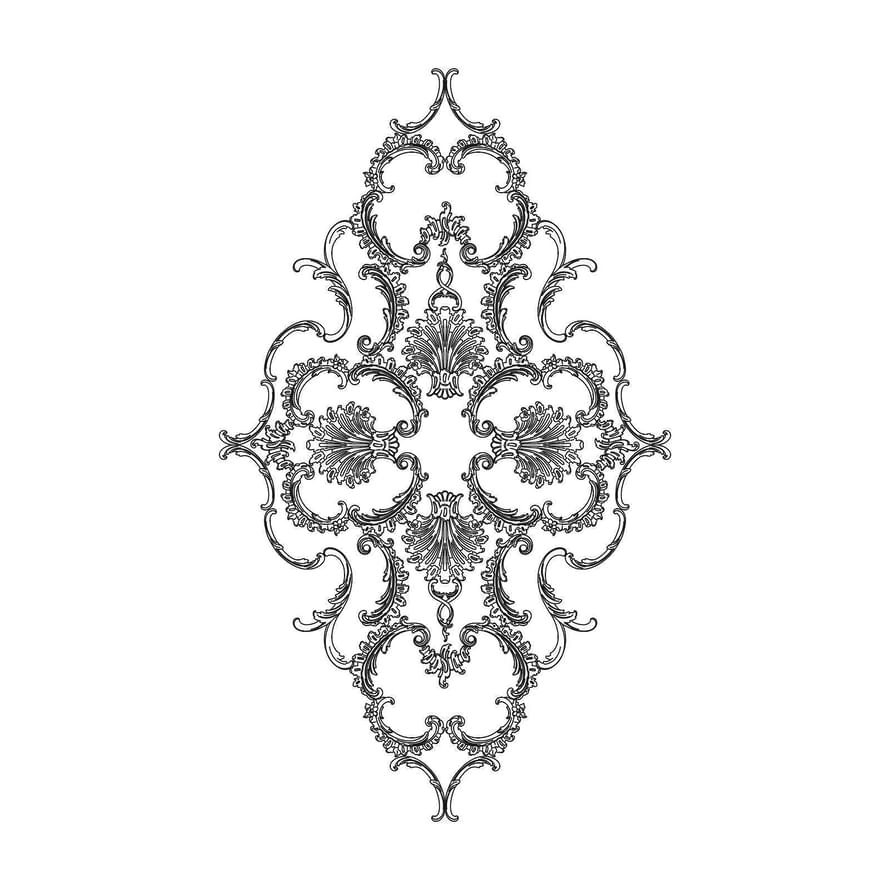 Rodecor Царскосельский Рококо Узел Вильчковский Ф3 87006RC 91x152.5x0 см поверхность