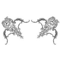 Rodecor Царскосельский Рококо Узел Захаржевский Ф1 66006RC 60x60x0 см поверхность