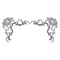 Rodecor Царскосельский Рококо Узел Захаржевский Ф2 66015RC 74x80.5x0 см поверхность