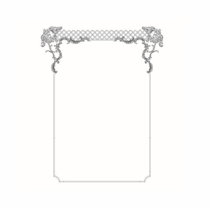 Rodecor Царскосельский Рококо Узел Захаржевский Ф2 66018RC 230.3x181x0 см поверхность