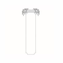 Rodecor Царскосельский Рококо Узел Захаржевский Ф2 66019RC 230x87.5x0 см поверхность