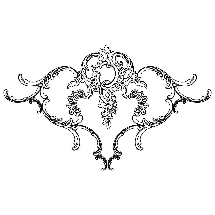 Rodecor Царскосельский Рококо Узел Захаржевский Ф3 66034RC 52.5x87x0 см поверхность