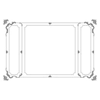 Rodecor Царскосельский Рококо Узел Захаржевский Ф3 66035RC 244x374.5x0 см поверхность