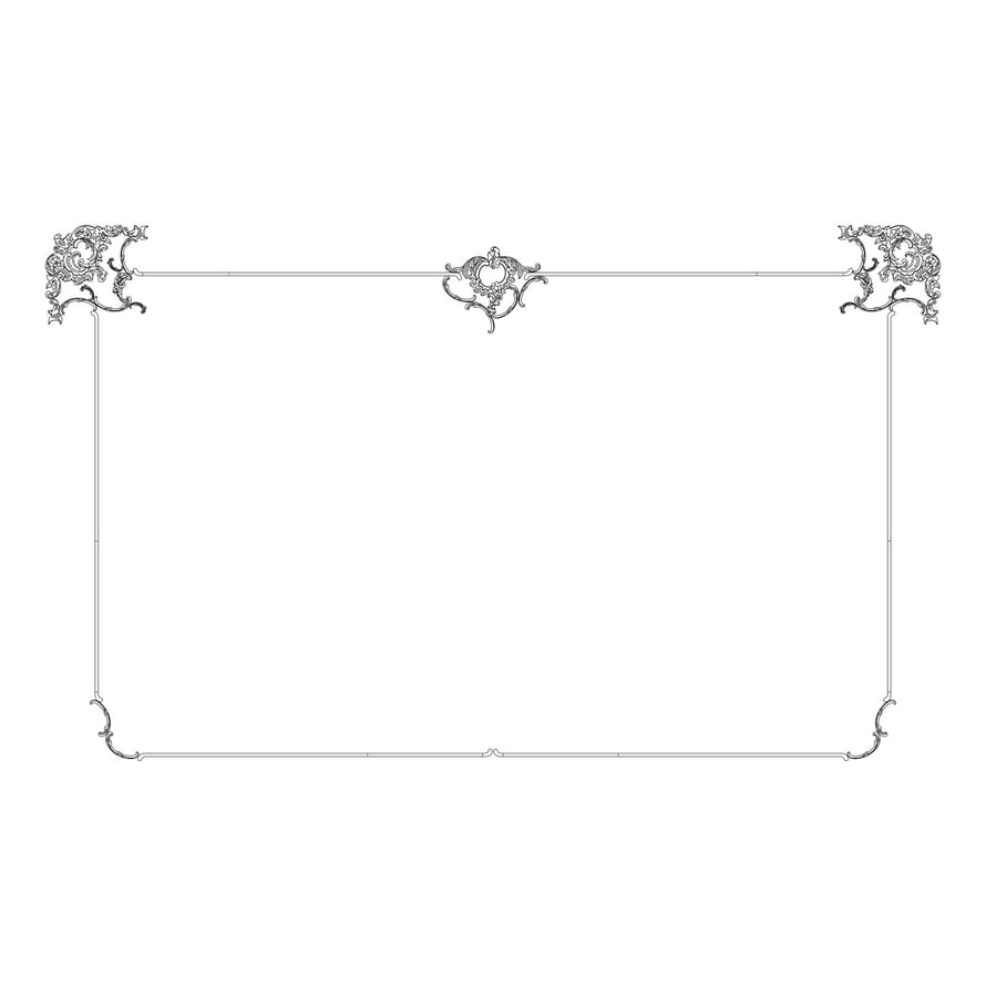 Rodecor Царскосельский Рококо Узел Лемус Ф2 66010RC 217.4x363.2x0 см поверхность