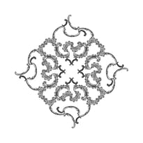 Rodecor Царскосельский Рококо Узел Лемус Ф2 87003RC 103x103x0 см поверхность