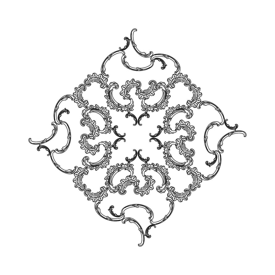 Rodecor Царскосельский Рококо Узел Лемус Ф2 87003RC 103x103x0 см поверхность