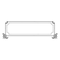 Rodecor Царскосельский Рококо Узел Лемус Ф3 66022RC 64.3x202.4x0 см поверхность