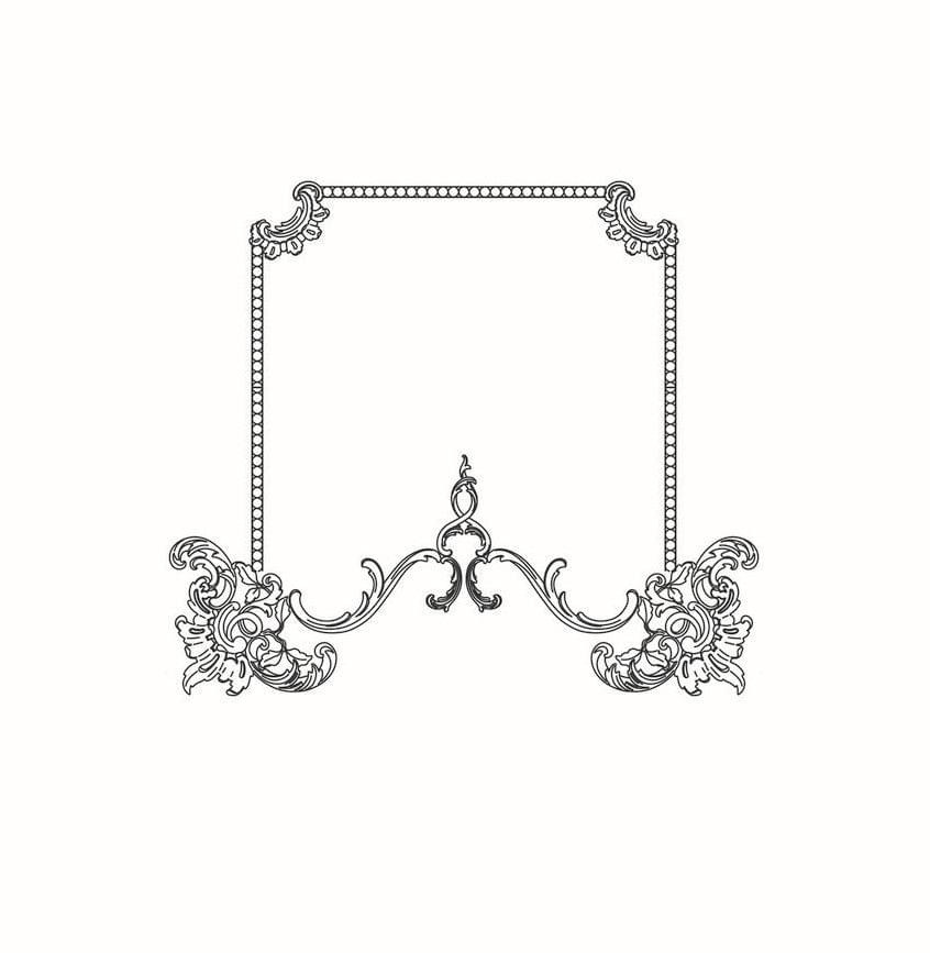 Rodecor Царскосельский Рококо Узел Лемус Ф3 66024RC 64.3x74.4x0 см поверхность