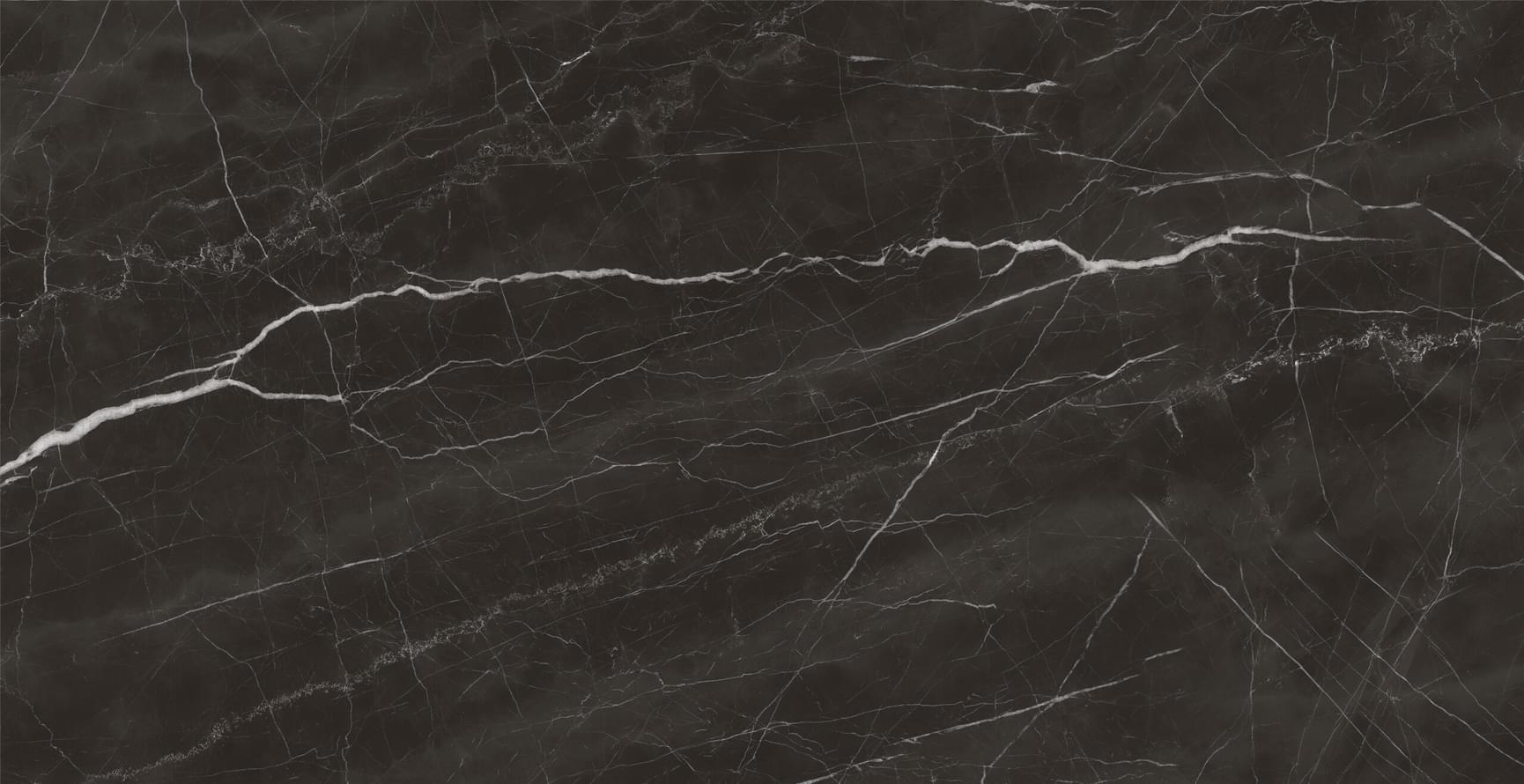 Плитка Romantic Cerama Porcelain Belgium Black Matte 60x120 см, поверхность матовая