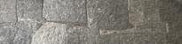 Плитка Rondine Asiago 3D Grafite 15x61 см, поверхность матовая, рельефная