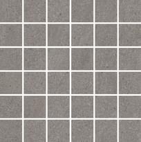 Плитка Rondine Baltic Dark Grey Mosaico 30x30 см, поверхность матовая, рельефная