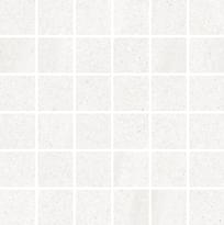 Плитка Rondine Baltic White Mosaico 30x30 см, поверхность матовая, рельефная