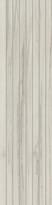 Плитка Rondine Bricola Bianco Tendina 30x120 см, поверхность матовая, рельефная