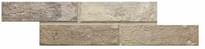 Плитка Rondine Bristol Cream Brick 6x25 см, поверхность матовая, рельефная
