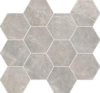 Плитка Rondine Canova Carnico Mosaico Esagona 35x30.3 см, поверхность полированная