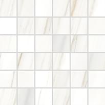 Плитка Rondine Canova Lasa White Mosaico 30x30 см, поверхность матовая