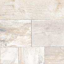 Плитка Rondine Cobblewood Grey 34x34 см, поверхность матовая, рельефная