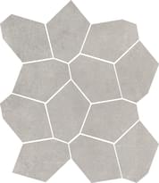 Плитка Rondine Concrete Sand Mosaico Piramide 30x30 см, поверхность матовая