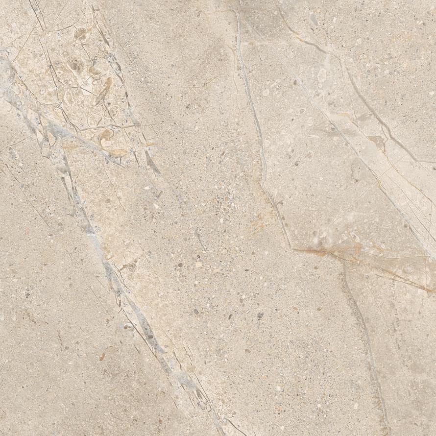 Плитка Rondine Crust Beige Ret 60x60 см, поверхность матовая